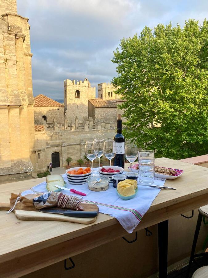 Tresors De La Cathedrale, Maison De Ville Sur 4 Niveaux Narbonne Bagian luar foto